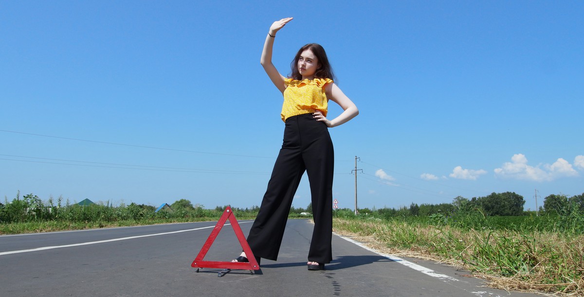 Maya Clars, Maya Clars, road 22, music, songs, Spotify, playlist, road, sign, red sign, long road, nature, YouTube, music video, rock music, indie pop music, alternative music 