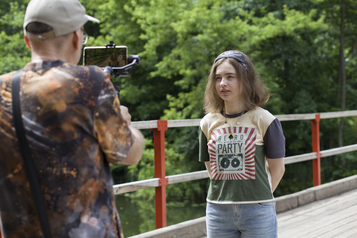 Maya Clars, Maya Clars, After the Shock, music video, backstage