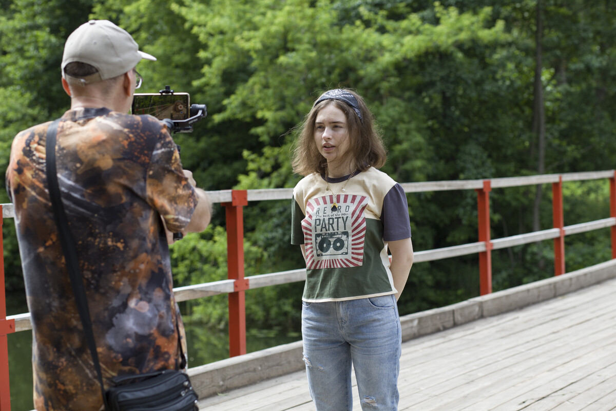 Maya Clars, Maya Clars, After the Shock, music video, backstage