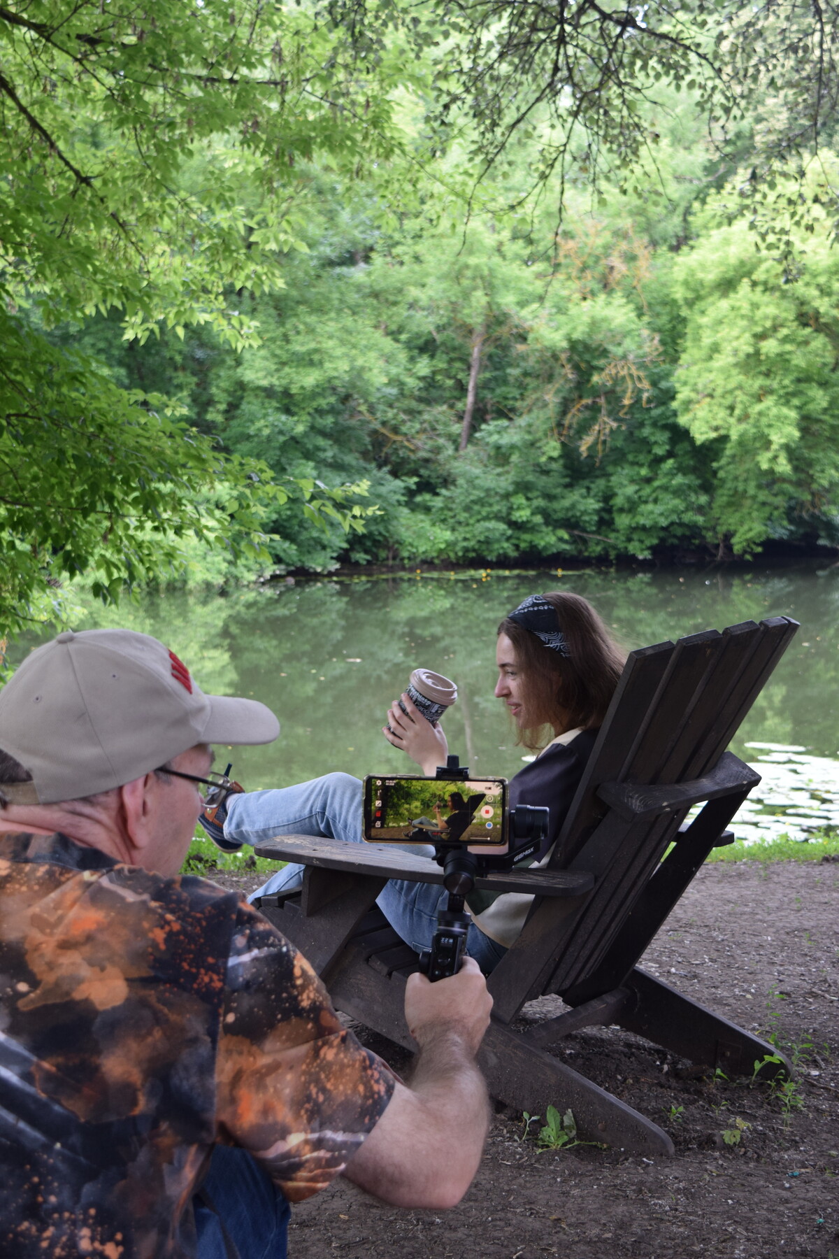 Maya Clars, Maya Clars, After the Shock, music video, backstage