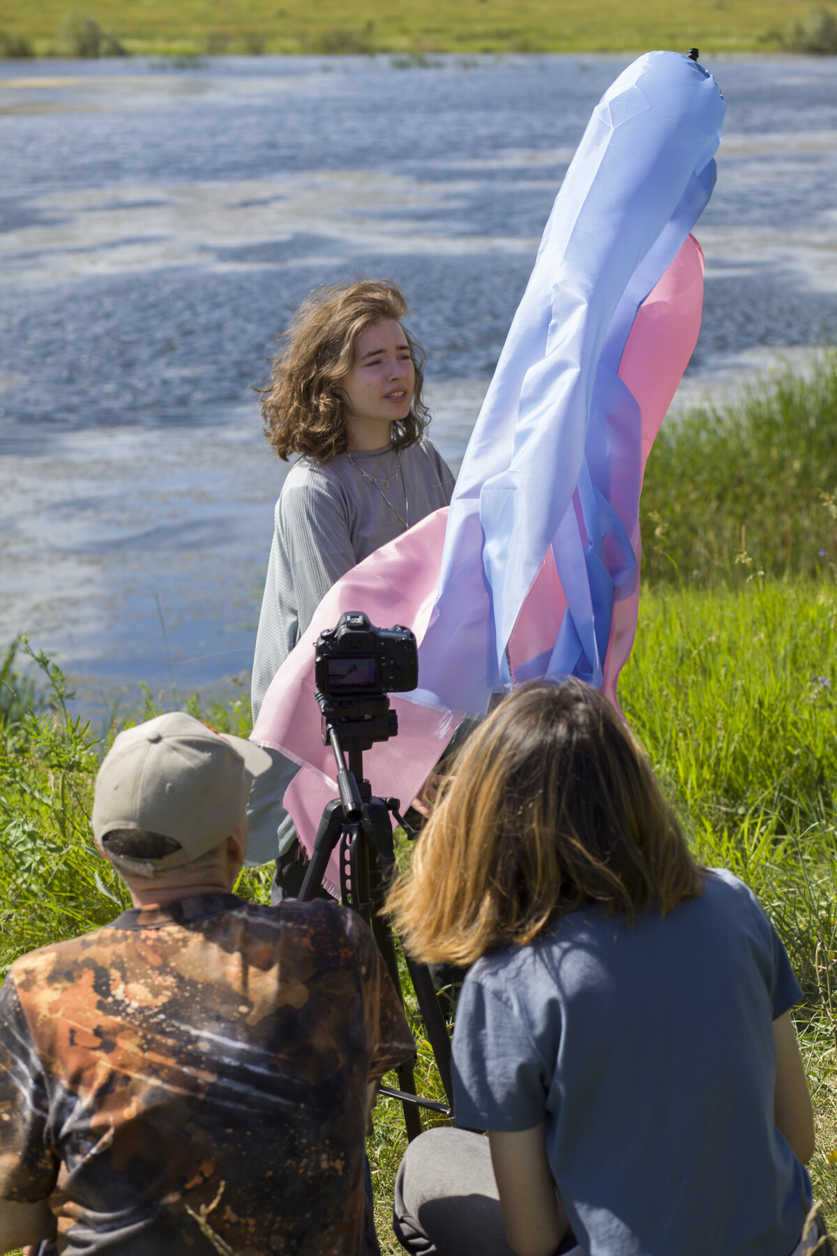 Maya Clars, Maya Clars, Parachute, music video, backstage