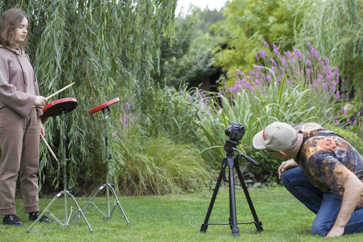 Maya Clars, Maya Clars, The Back of Beyond, music video, backstage