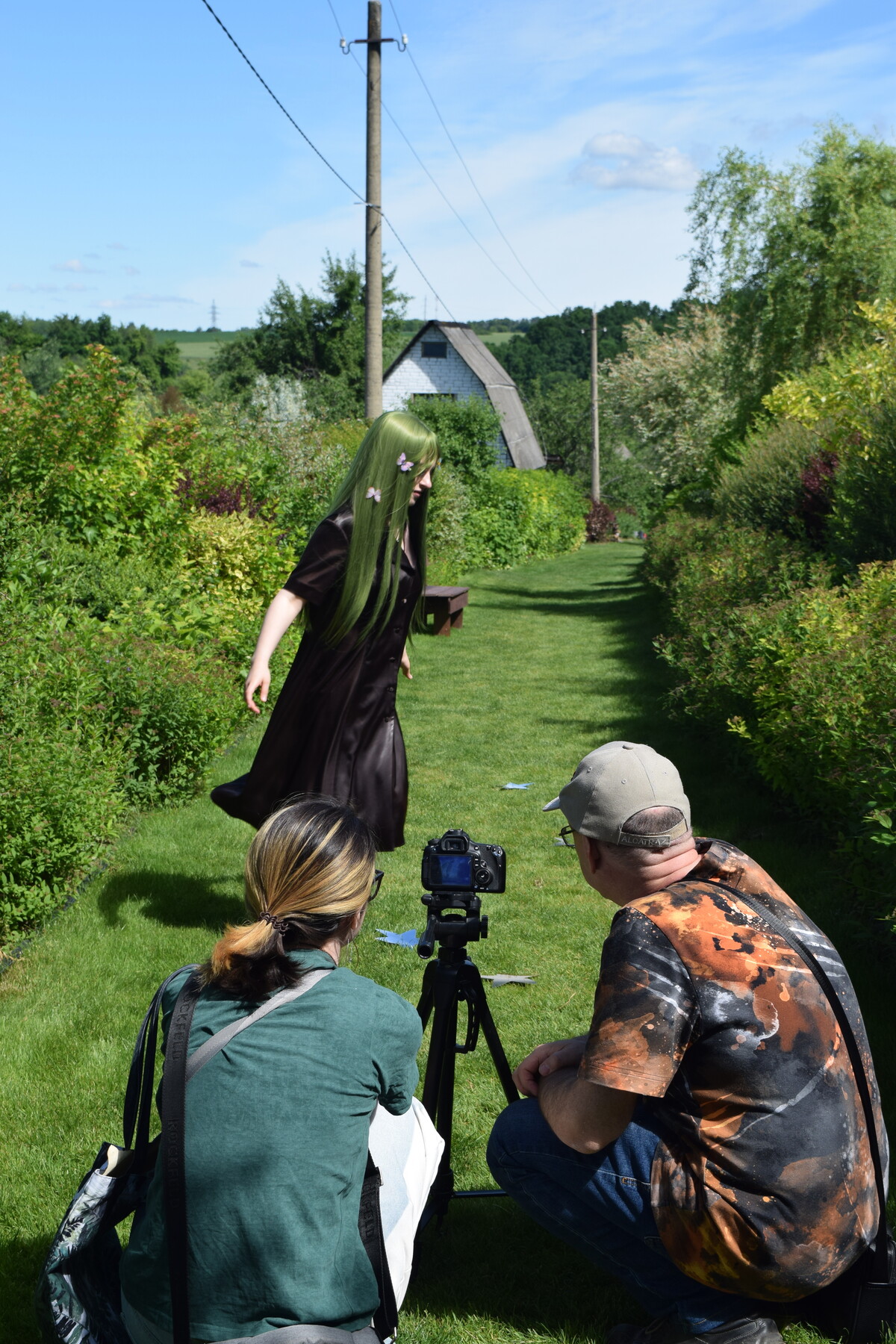 Maya Clars, Maya Clars, Otherworldly Realms, music video, backstage