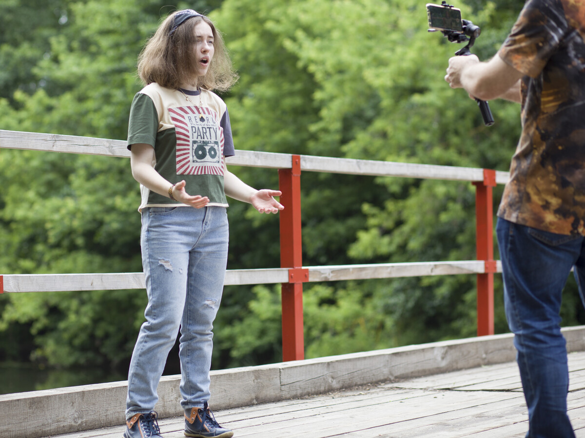 Maya Clars, Maya Clars, After the Shock, music video, backstage