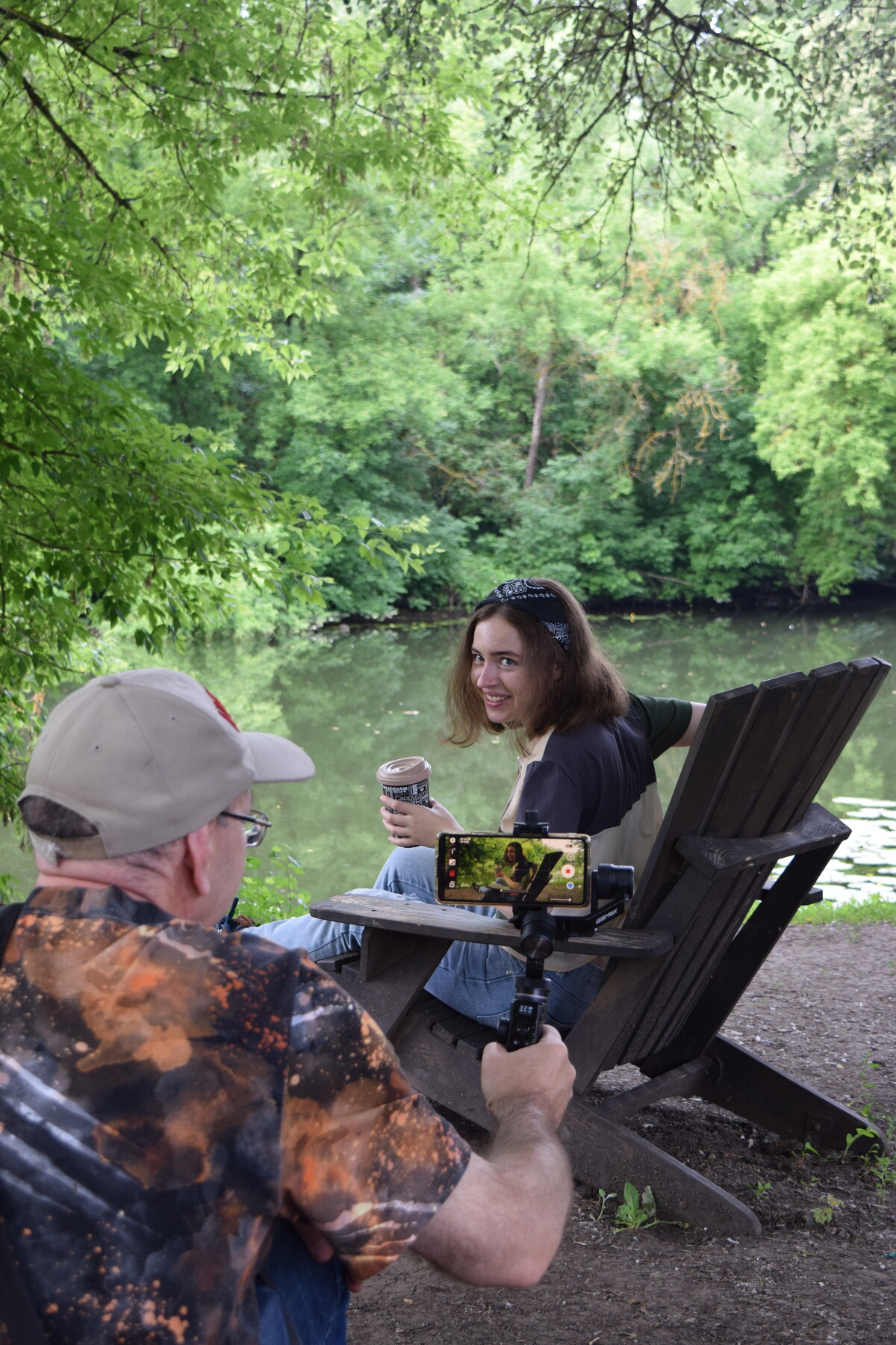 Maya Clars, Maya Clars, After the Shock, music video, backstage