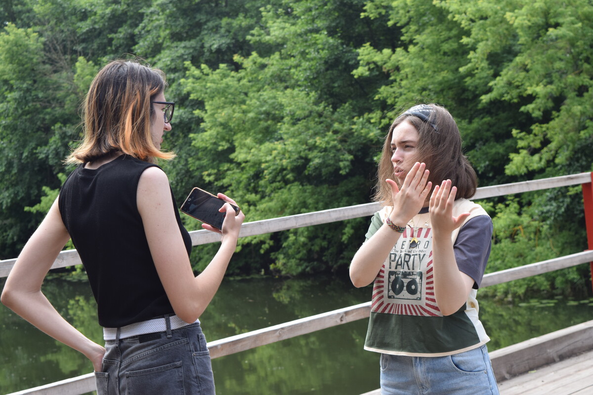 Maya Clars, Maya Clars, After the Shock, music video, backstage