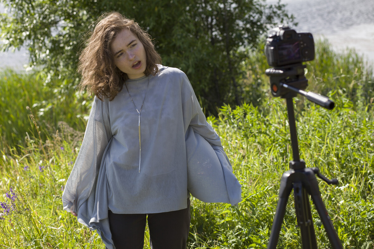 Maya Clars, Maya Clars, Parachute, music video, backstage