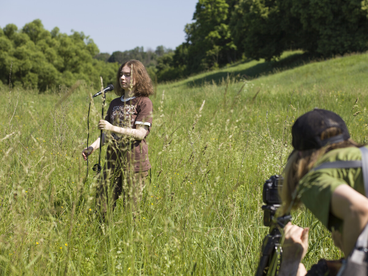 Maya Clars, Maya Clars, Fall Into the Unknown, music video, backstage
