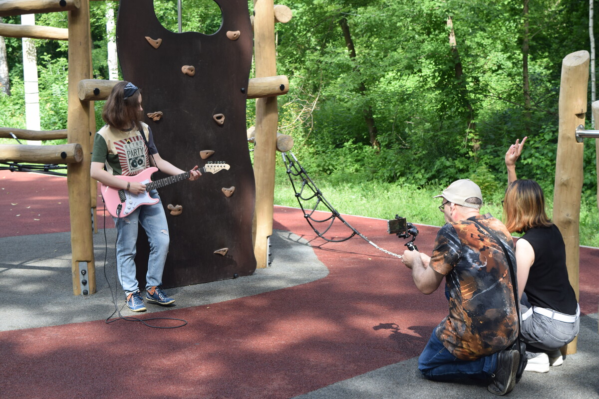 Maya Clars, Maya Clars, After the Shock, music video, backstage