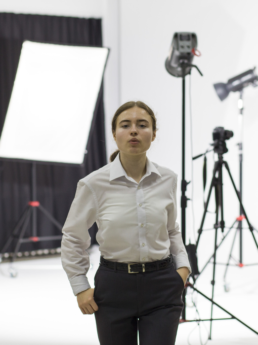 Maya Clars, The Matter of This World, music video, backstage