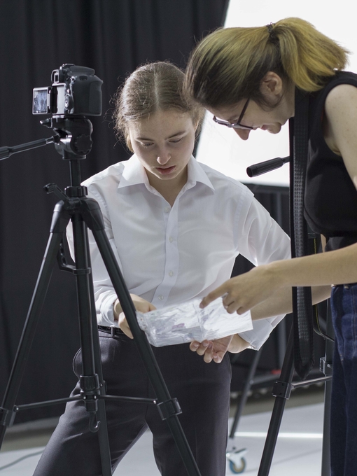 Maya Clars, The Matter of This World, music video, backstage