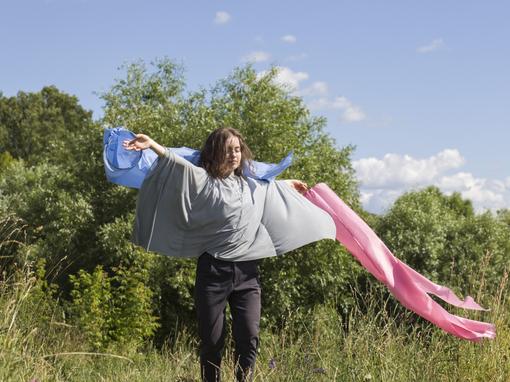 Maya Clars, Parachute, music video, backstage