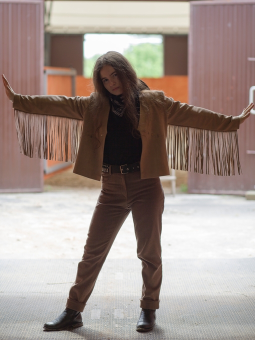 Maya Clars, music video backstage