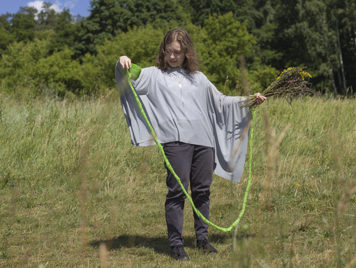 Maya Clars, Parachute, music video, backstage