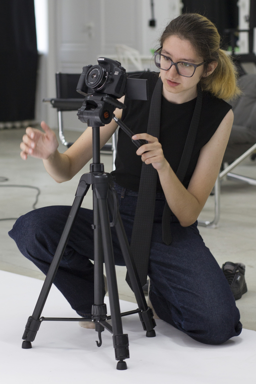 Maya Clars, The Matter of This World, music video, backstage