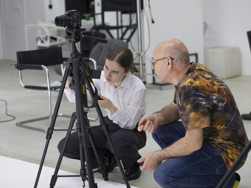 Maya Clars, The Matter of This World, music video, backstage