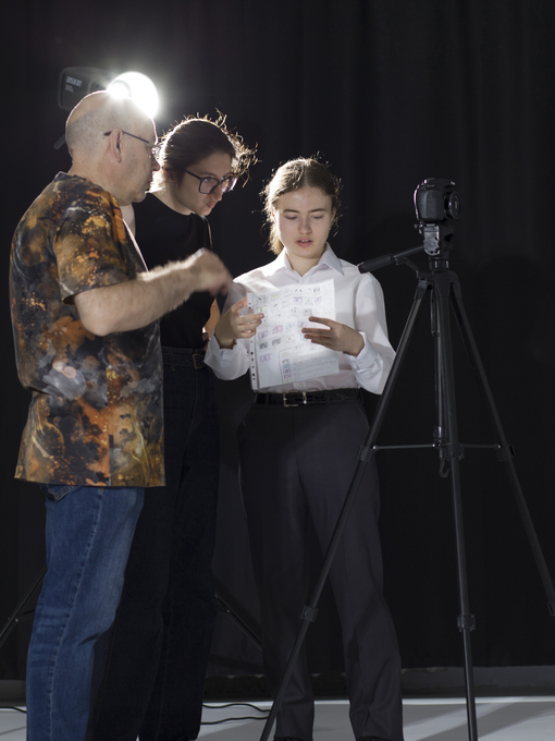 Maya Clars, The Matter of This World, music video, backstage