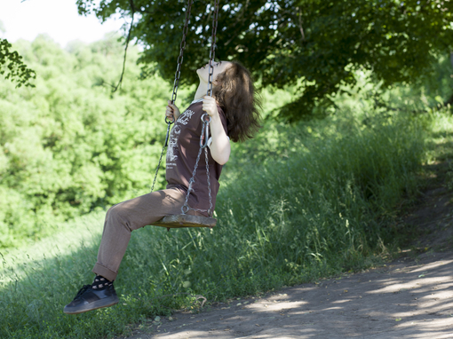 Maya Clars, Fall Into the Unknown, music video, backstage