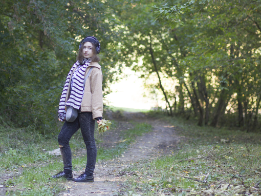Maya Clars, fall photoshoot