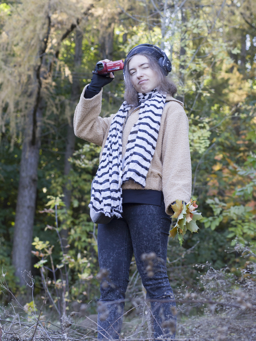 Maya Clars, fall photoshoot