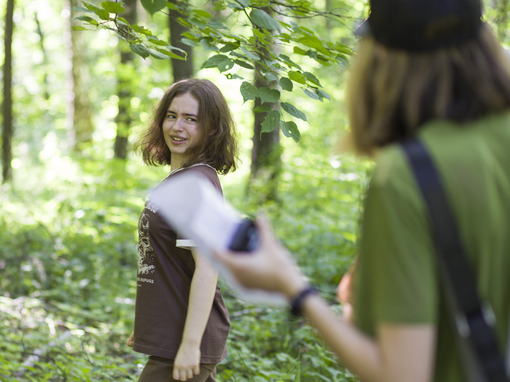 Maya Clars, Fall Into the Unknown, music video, backstage
