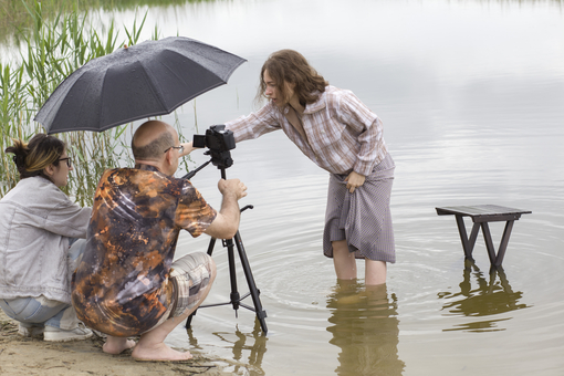 Maya Clars, Archives, music video, backstage