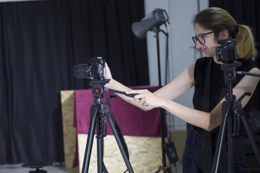 Maya Clars, The Matter of This World, music video, backstage