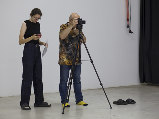 Maya Clars, The Matter of This World, music video, backstage