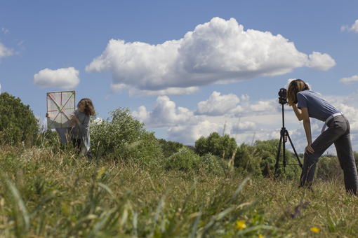 Maya Clars, Parachute, music video, backstage