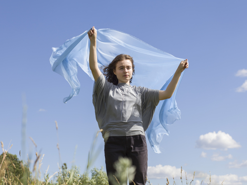 Maya Clars, Parachute, music video, backstage